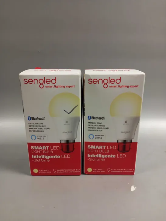 2 X SENGLED SMART LIGHTING SMART LED LIGHT BULB