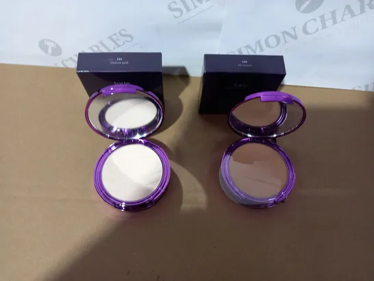 LOT OF 2 TARTE SHAPE TAPE PRESSED POWDER MAKEUP