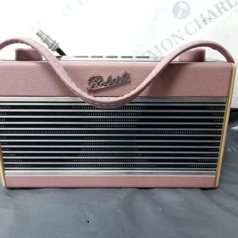 BOXED ROBERTS RAMBLER BTS BLUETOOTH STEREO RADIO IN PINK