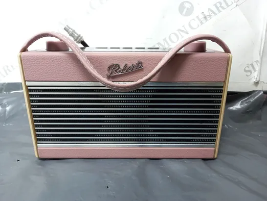 BOXED ROBERTS RAMBLER BTS BLUETOOTH STEREO RADIO IN PINK