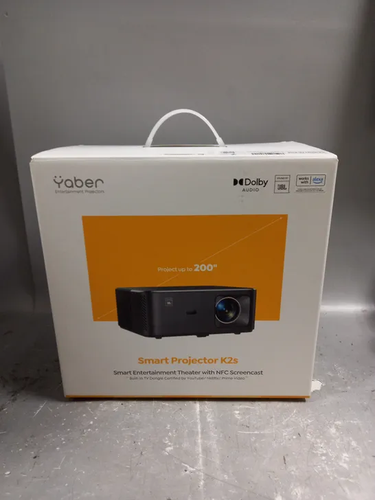 BOXED ABER K2S SMART PROJECTOR 