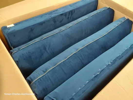 ESME II BLUE 4 SEATER SOFA BED BOX 2/2 ONLY 