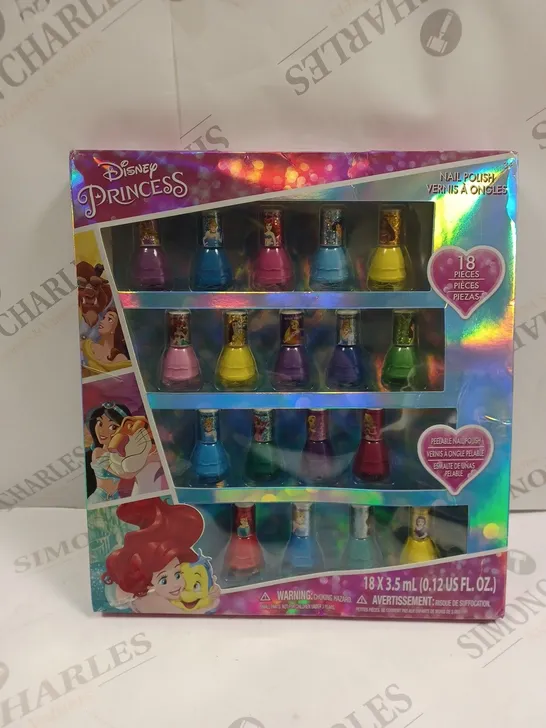 BOXED DISNEY PRINCESS NAIL POLISH SET RRP £19.99