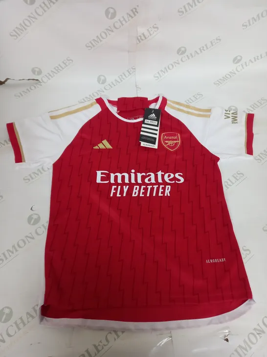 ARSENAL FC HOME KIT WITH SAKA 7 SIZE 20