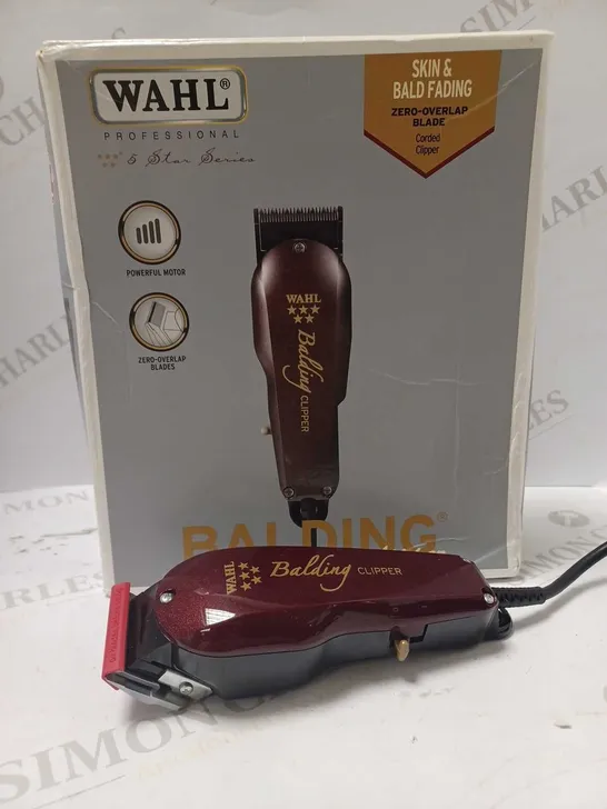 WAHL 5 STAR BALDING CLIPPER CORDED