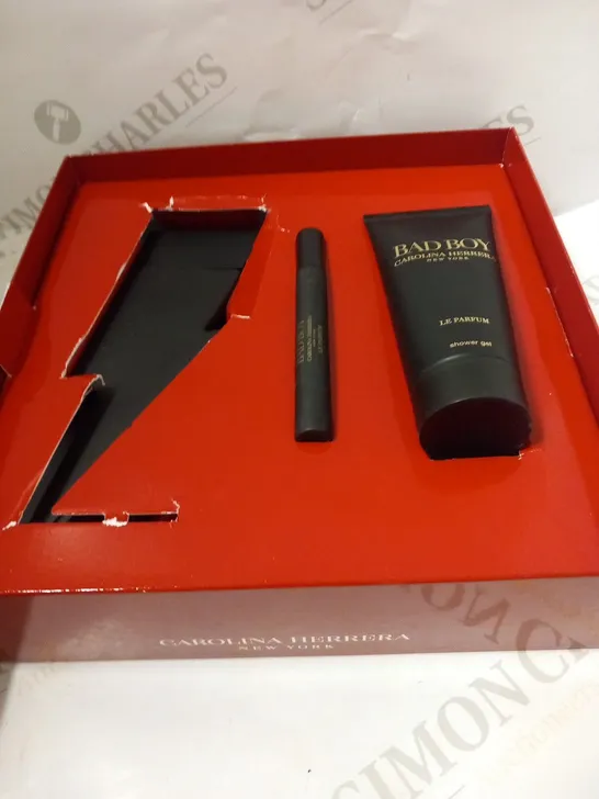 BOXED CAROLINA HERRERA BAD BOY LE PARFUM GIFT SET