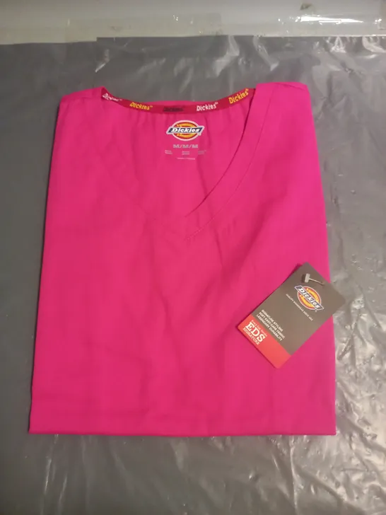 DICKIES WORKWEAR LADIES TUNIC PINK SIZE MEDIUM