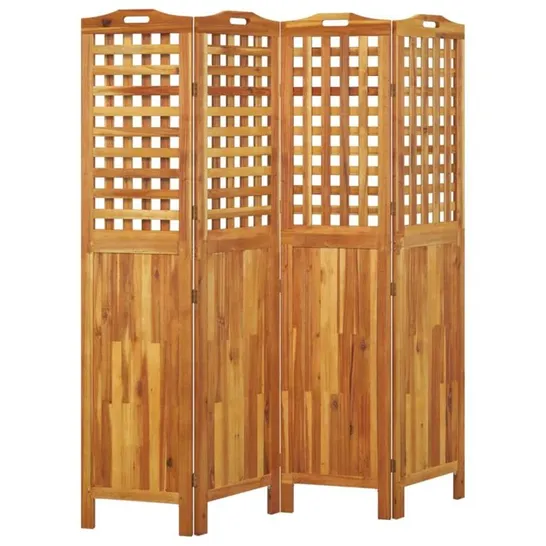 BOXED IBARRA SOLID WOOD FOLDING ROOM DIVIDER