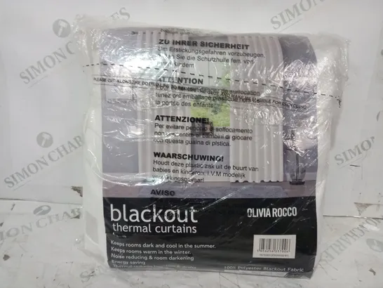 OLIVIA ROCCO BLACKOUT THERMAL CURTAINS