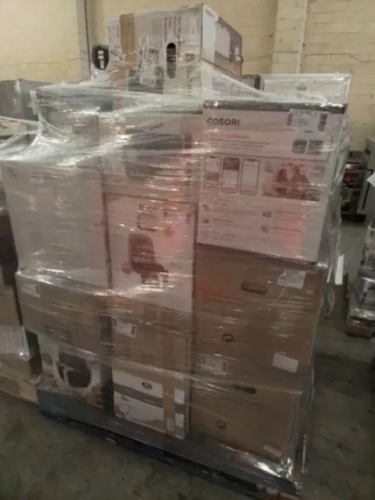 PALLET OF APPROXIMATELY 26 UNPROCESSED RAW RETURN HOUSEHOLD AND ELECTRICAL GOODS TO INCLUDE;