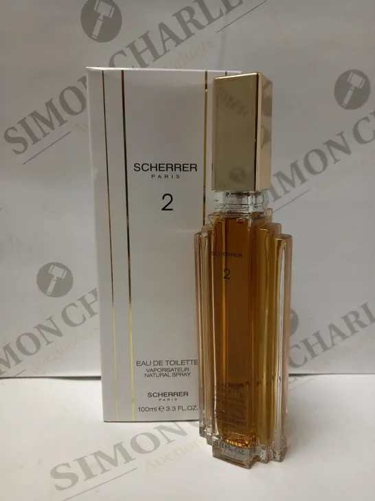 SCHERRER JEAN LOUIS 2 EAU DE TOILETTE SPRAY 100ML