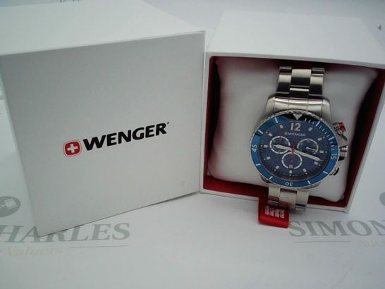 BRAND NEW BOXED WENGER SEAFORCE CHRONOGRAPH WATCH RRP £299