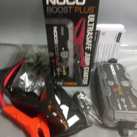 BOXED NOCO BOOST PLUS ULTRASAFE JUMP STARTER 12V 1000A