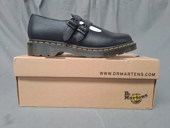 BOXED PAIR OF DR MARTENS 8065 MARY JANE SHOES IN BLACK UK SIZE 8