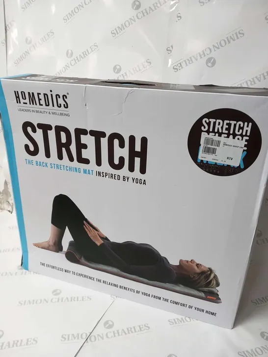 BOXED HOMEDICS STRETCH - ELECTRIC INFLATABLE YOGA MAT