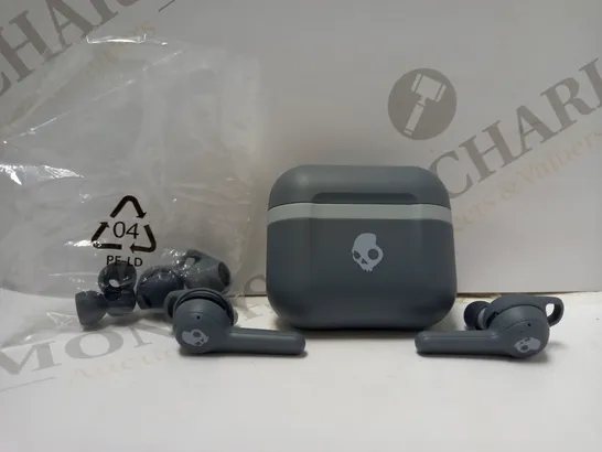 SKULLCANDY INDY EVO CHILL GREY TRUE WIRELESS BLUETOOTH EARPHONES