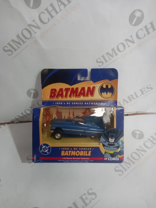 CORGI DC BATMOBILE 1950S DC COMICS BATMOBILE 