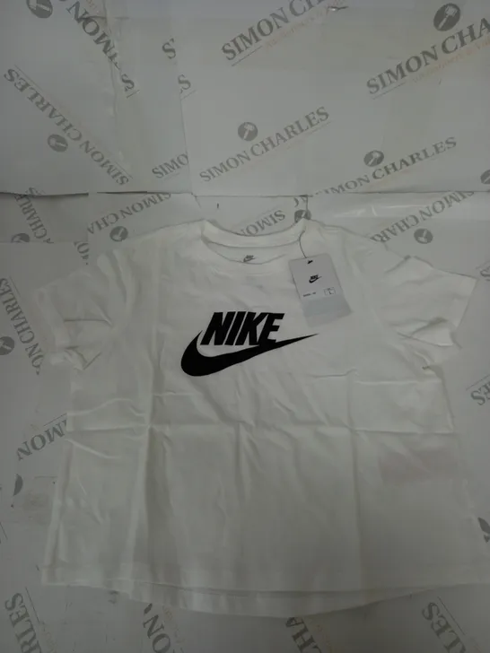 GIRLS NIKE LOGO CASUAL T-SHIRT SIZE L