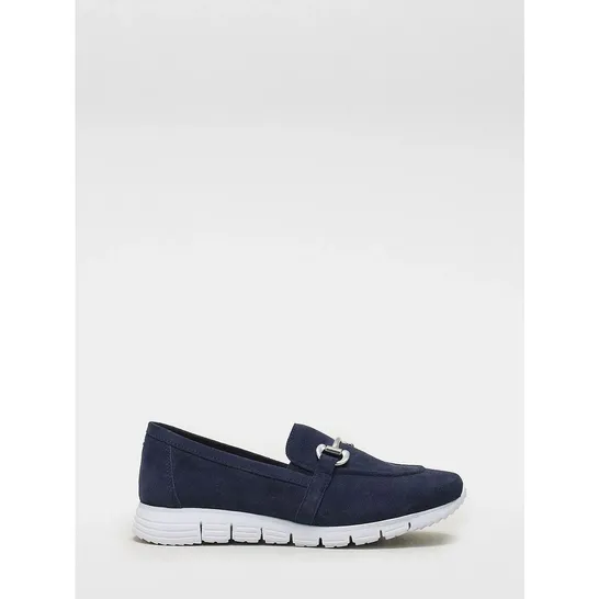 MODA IN PELLE FRANCIE LOAFER- NAVY SIZE 5