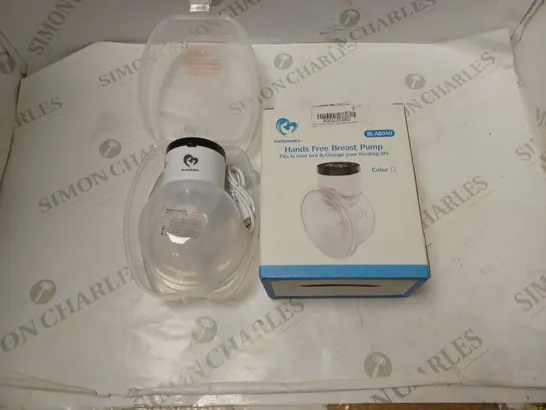 BOXED BELLABABY HANDS FREE BREAST PUMP BLA8040 - WHITE