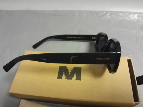 BOXED PAIR OF MELLER BLACK GLASSES