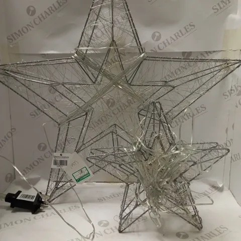 SET OF STANDING STAR LED LIGHTS