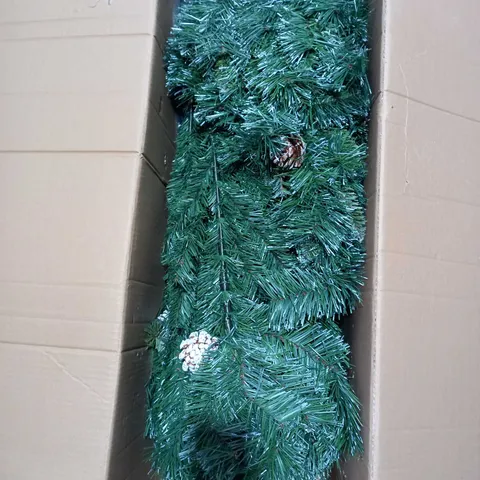 BOXED 7FT FROSTED SNOW QUEEN TREE - COLLECTION ONLY