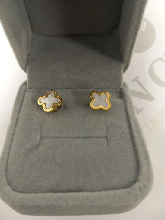 BOXED SAY IT WITH DIAMONDS LUCK COLLECTION EARRINGS