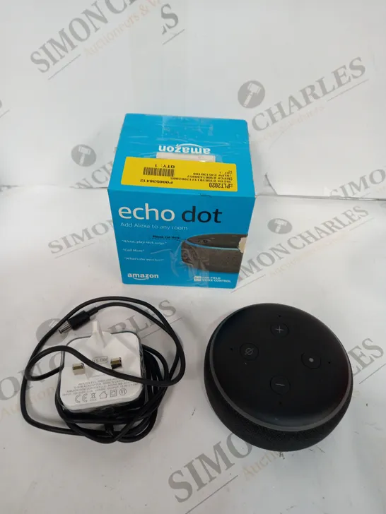 BOXED AMAZON ECHO DOT SPEAKER