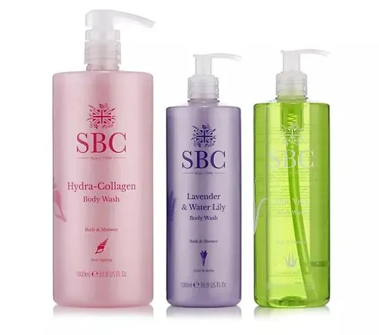 SBC 3 PIECE BATH & SHOWER COLLECTION