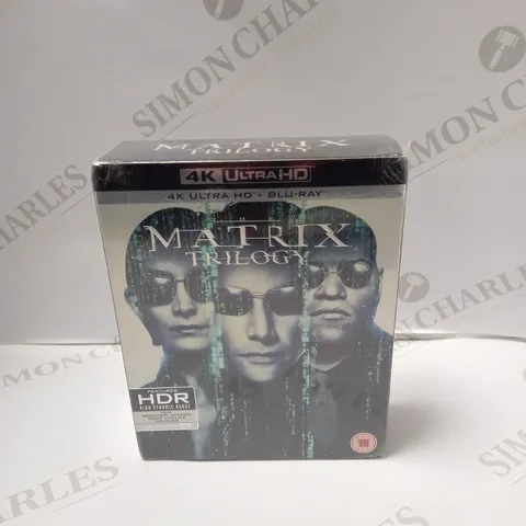 SEALED THE MATRIX TRILOGY IN 4K BLU-RAY