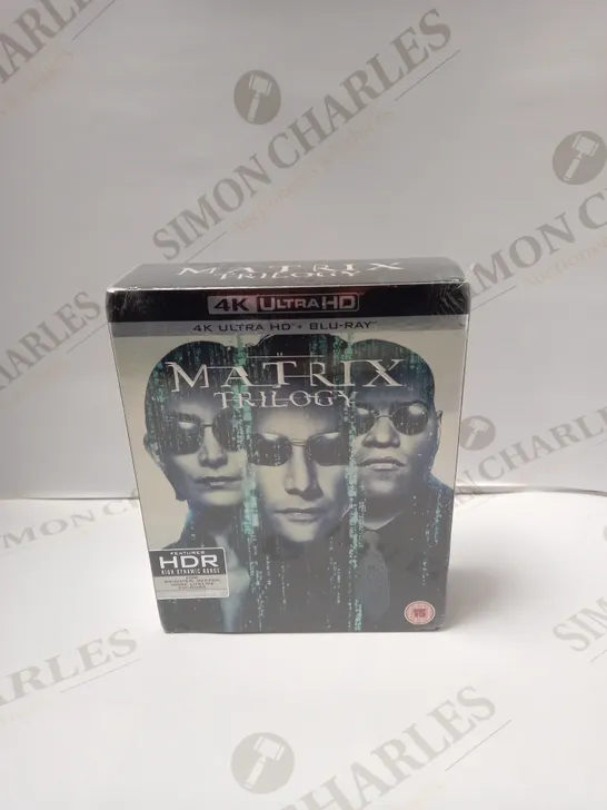 SEALED THE MATRIX TRILOGY IN 4K BLU-RAY