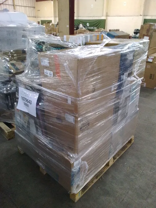 PALLET OF APPROXIMATELY 21 UNPROCESSED RAW RETURN HOUSEHOLD AND ELECTRICAL GOODS TO INCLUDE;