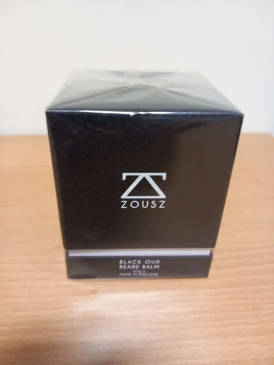 BOXED AND SEALED ZOUSZ BLACK OUD BEARD BALM 50G