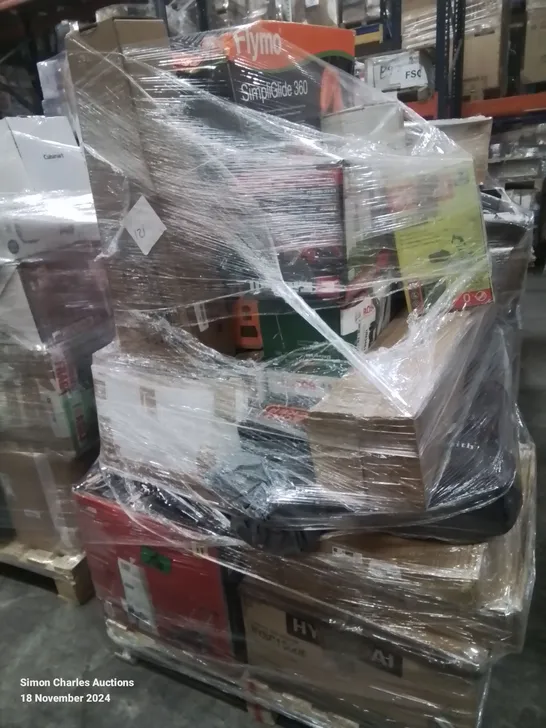 PALLET OF APPROXIMATELY 20 UNPROCESSED RAW RETURN HOUSEHOLD AND ELECTRICAL GOODS TO INCLUDE;