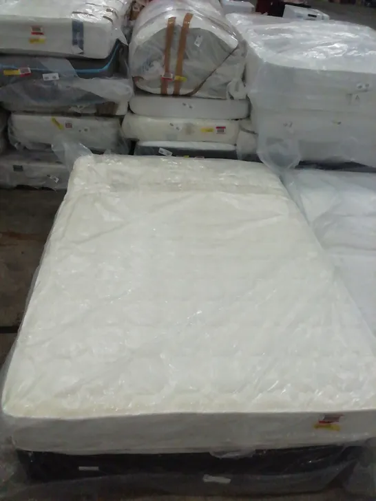 QUALITY BAGGED BROCKET BARREL POCKET SPRUNG 1000 DOUBLE 4'6" MATTRESS