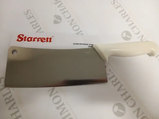 BRAND NEW STARRETT CLEAVER WITH SPECIAL BLADE 20CM