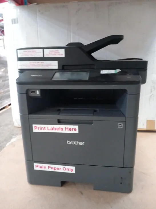 BROTHER MFC-L5750DW A4 MONO MULTIFUNCTION PRINTER PRINTS IN BLACK AND WHITE ONLY 