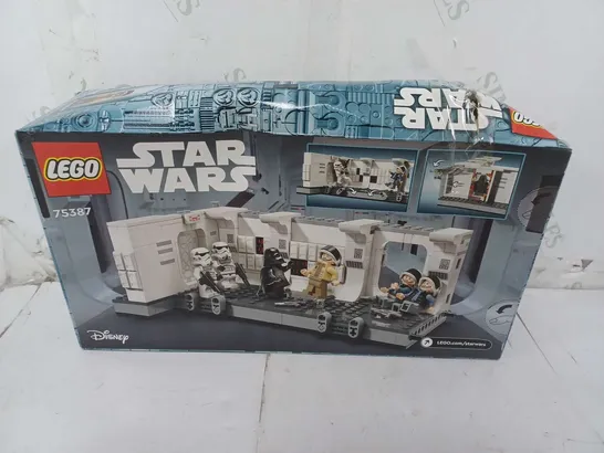 BOXED LEGO STAR WARS BOARDING THE TANTIVE IV - 75387 RRP £49.99