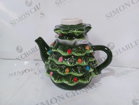 BOXED MR NOST TREE TEAPOT 