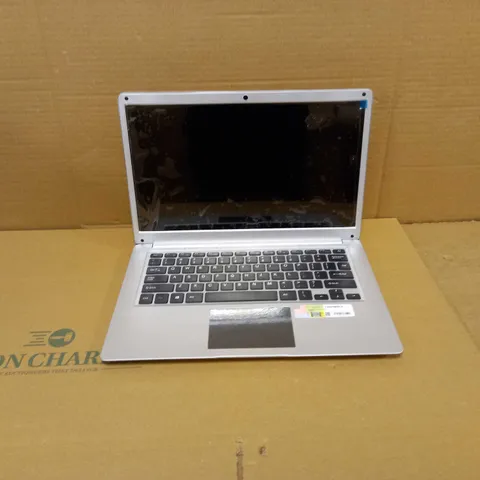 SILVER LAPTOP WITH WINDOWS 10 