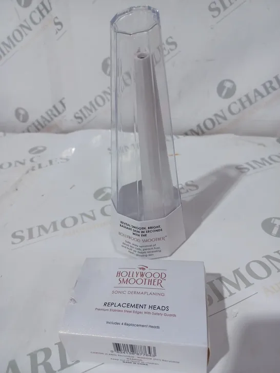 HOLLYWOOD SMOOTHER BUNDLE DERMAPLANING DEVICE