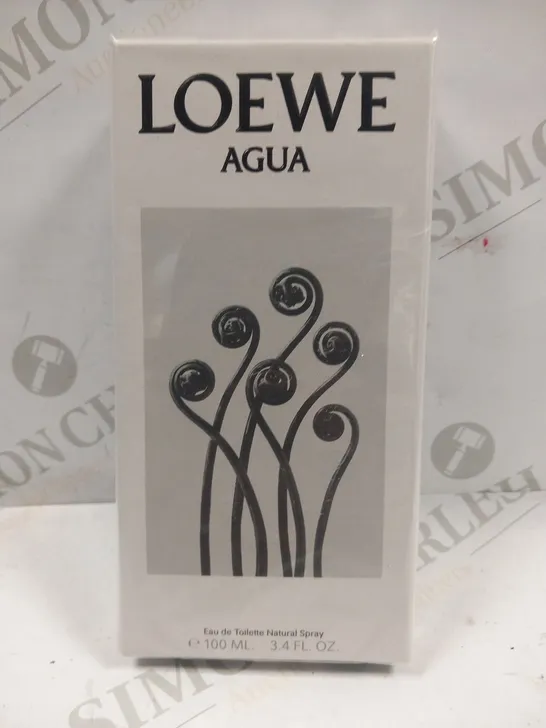 BOXED AND SEALED LOEWE AGUA EAU DE TOILETTE 100ML