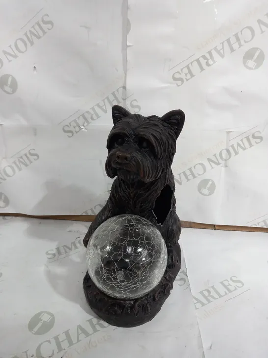 MYSTIC DOG SOLAR FIGURINE RRP £16.99