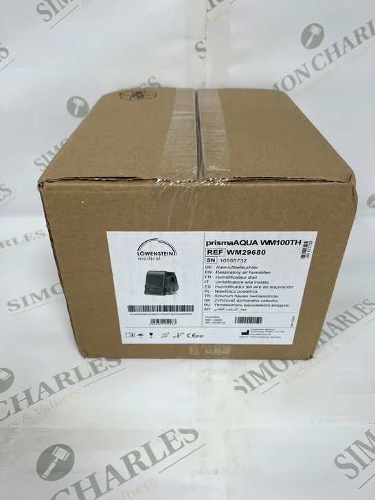 BOXED SEALED LÖWENSTEIN MEDICAL PRISMAAQUA WM100TH RESPIRATORY AIR HUMIDIFIER 