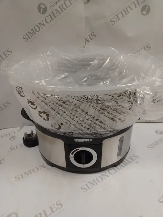 BOXED GEEPAS GFS63025UK FOOD STEAMER 