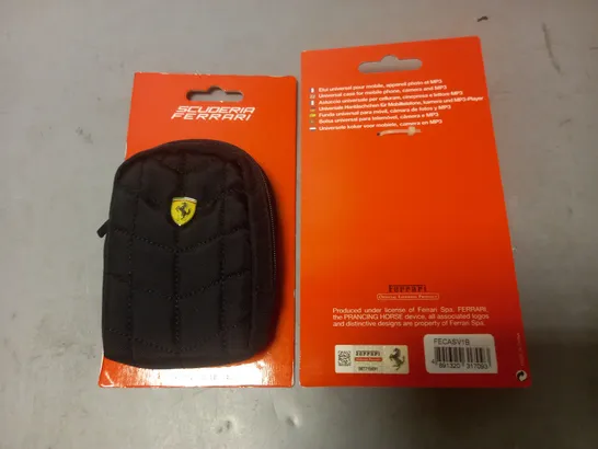 LARGE QUANTITY OF SCUDERIA FERRARI UNIVERSAL CASE FOR MOBILE PHONE, CAMERA AND MP3