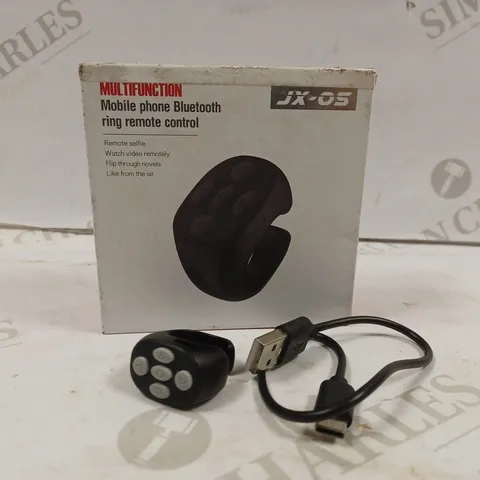 BOXED JX-05 MULTIFUNCTION MOBILE PHONE BLUETOOTH RING REMOTE CONTROL