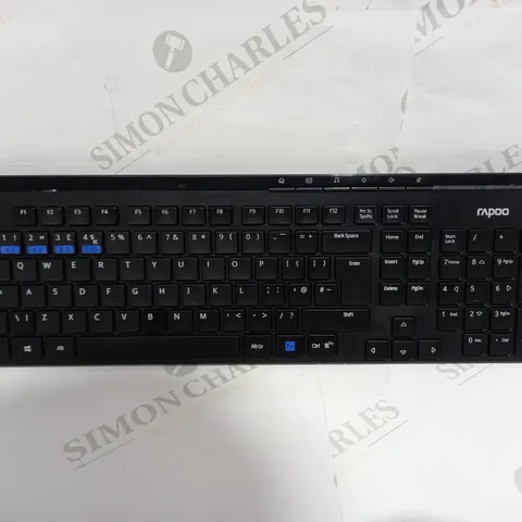 RAPOO 8100M WIRELESS KEYBOARD & MOUSE