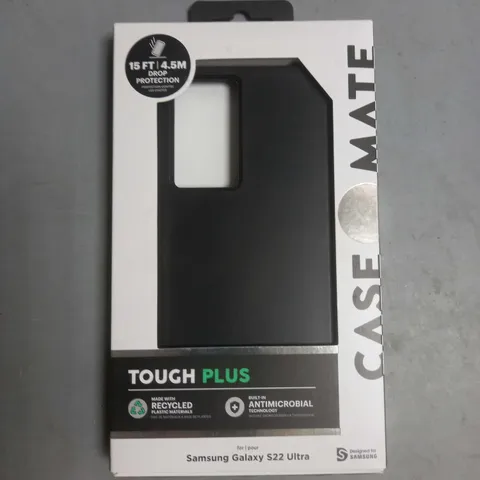 BOX OF APPROXIMATELY 46 CASEMATE TOUGH PLUS SAMSUNG GALAXY S22 PHONE CASES IN BLACK